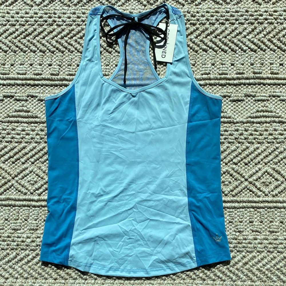 Crowned Athletics After Midnight Flow Tank